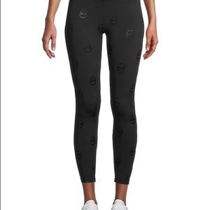 Nanette Lepore skull print leggings